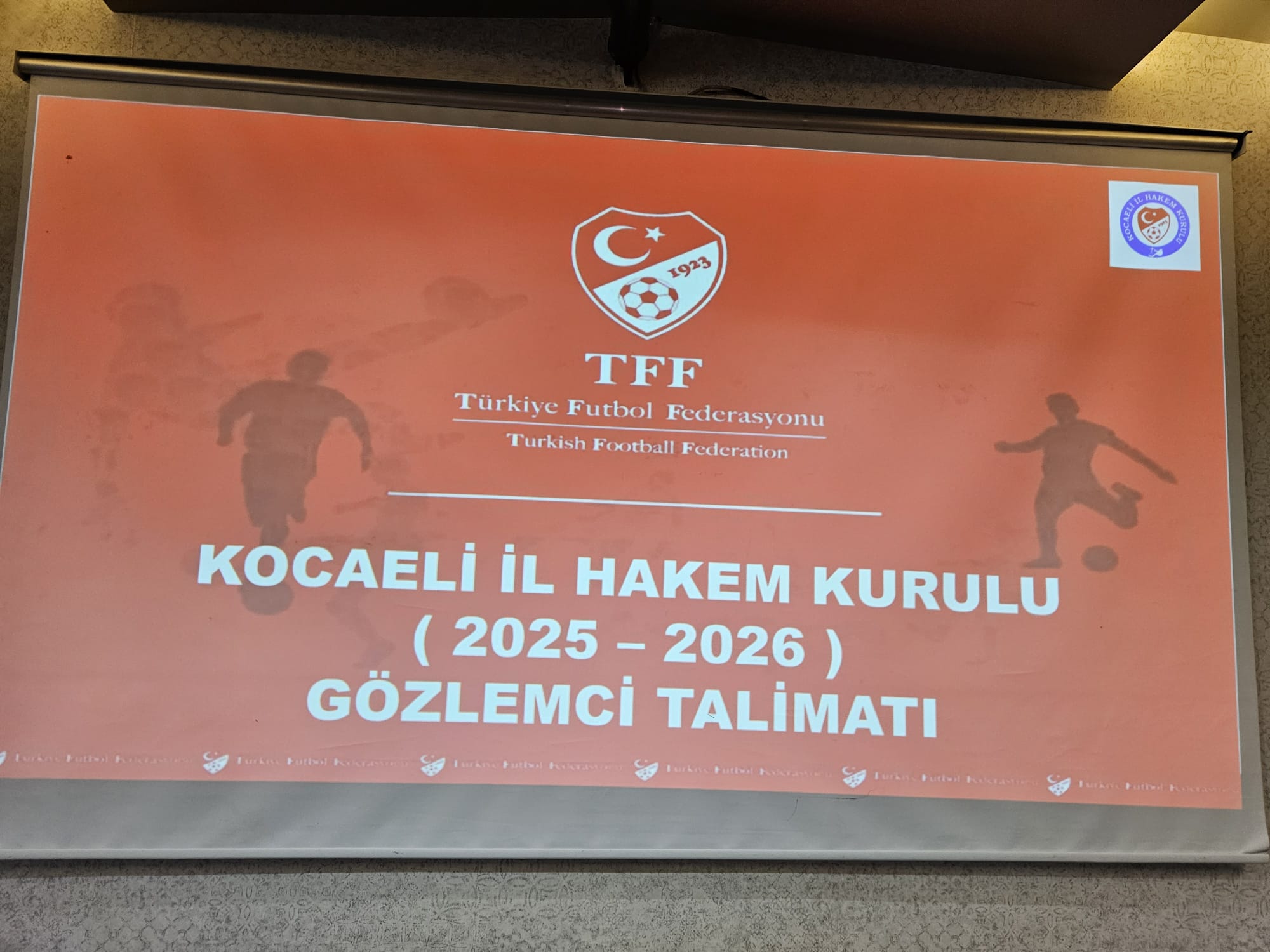 SEZON ÖNCESİ GÖZLEMCİ TOPLANTISI