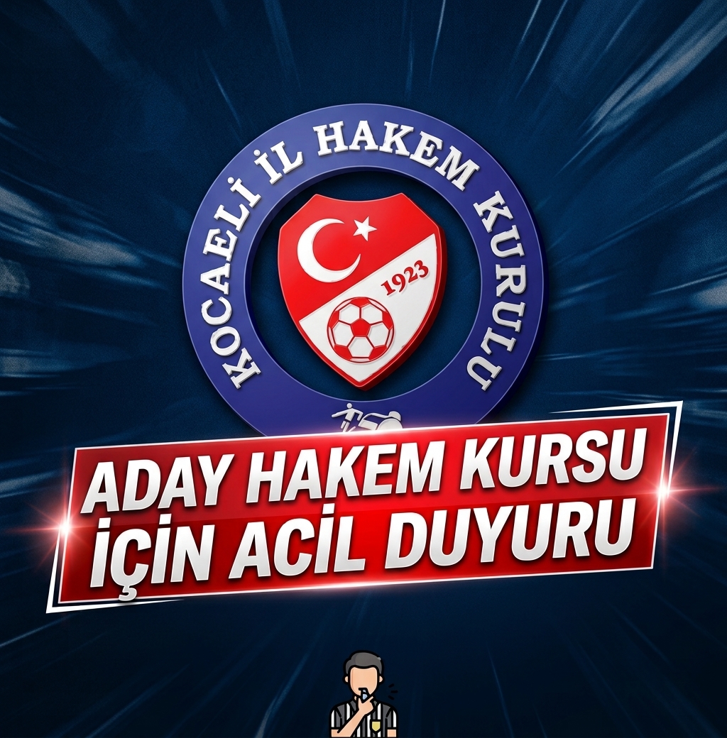 ADAY HAKEM KURSU İÇİN ACİL DUYURU